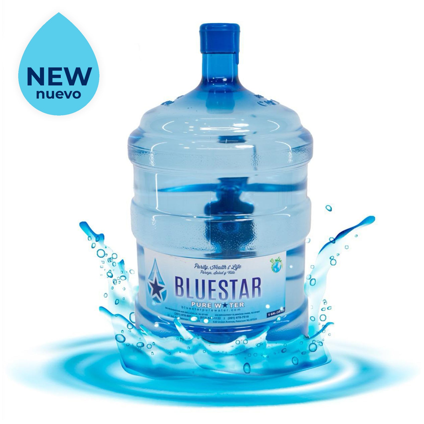 Bottled Water Delivery in New Jersey + Water Dispensers